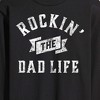 Men's - Instant Message - Rockin Dad Life Long Sleeve Graphic T-Shirt - 2 of 4