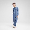 Women's Long Sleeve Denim Jumpsuit - Wild Fable™ - 2 of 4