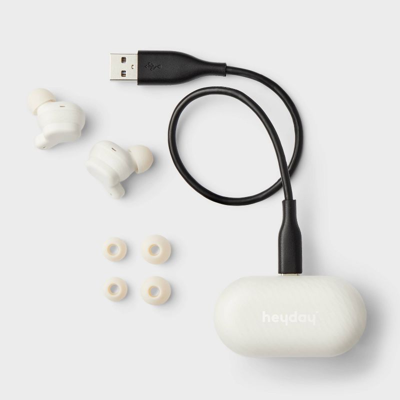 Active Noise Canceling True Wireless Bluetooth Earbuds - heyday™, 5 of 8