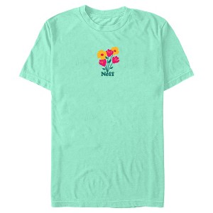 Men's NEFF Small Flower Bouquet Logo T-Shirt - 1 of 3