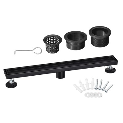 Unique Bargains Stainless Steel Brushed Surface Corrosion Resistant Rust Proof Drain Strainer Set