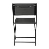 Flash Furniture Brazos Series Outdoor 4pcs Folding Chair with Flex Comfort Material and Metal Frame - 4 of 4