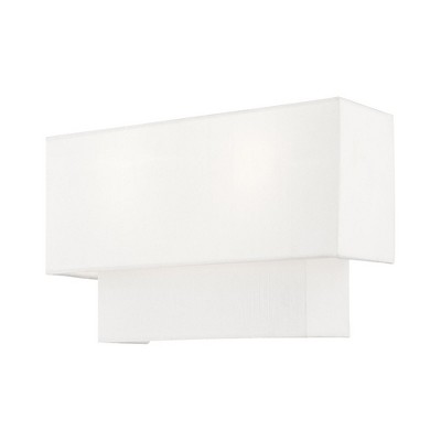 Livex Lighting Claremont 2 - Light Wall Light in  Brushed Nickel