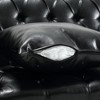 80" Faux Leather Chesterfield Sofa Button Tufted Couch with Pillows for Living Room Apartment - Morden Fort - 3 of 4