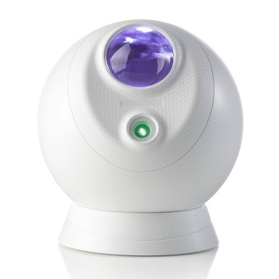 Sky Lite Evolve White LED Galaxy Projector with Green Stars