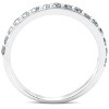 Pompeii3 1/2 Ct Diamond Wedding Ring 14k White Gold Womens Anniversary Band - 3 of 4