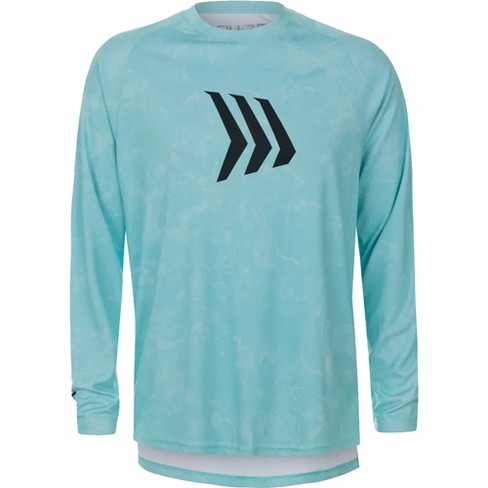 Gillz Contender Series Asslt Uv Long Sleeve T-shirt - Xl - Aruba Blue :  Target