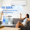 18000BTU Mini Split Air Conditioner, 19 SEER Wifi Enabled Split AC/Heating System - 3 of 4