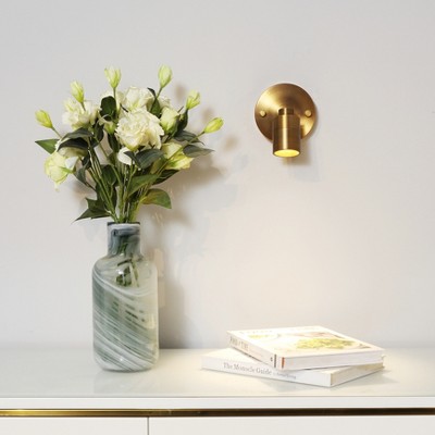Shura Brushed Brass 4-Head LED Spot Light