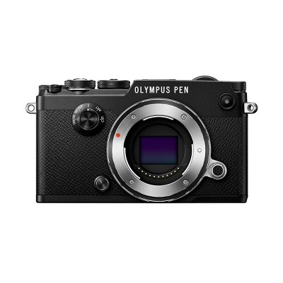 Olympus Pen F Mirrorless Camera Body Black Target