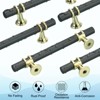 Unique Bargains Kitchen Cabinet Handles Long-lasting Drawer Pull 6.3 Inch Hole Center - 3 of 4