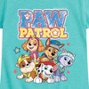 Girls' - Paw Patrol - Chase Skye Everest Rubble Marshall Sketch Group Fitted Short Sleeve Graphic T-Shirt - 2 of 4