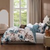 Bebejan Flowers in the Mist 100% Cotton 5 Piece Reversible Comforter Set - 3 of 4