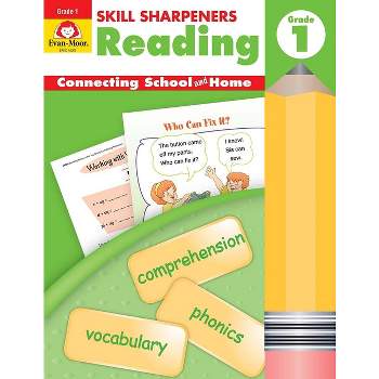 Skill Sharpeners: Reading, Grade 1 Workbook - by  Evan-Moor Corporation (Paperback)