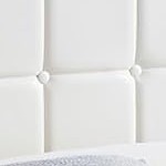 king (with headboard)-white