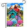 Briarwood Lane Garden Flag 12x18 For Outdoor Colorful Birdhouses Spring For Spring Garden Flag Flags For Outside - 2 of 4