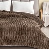 50"x60" Faux Fur Throw Blanket - Isla Jade - 4 of 4