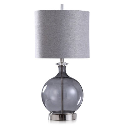 Smoked Glass Globe Table Lamp With, Target Geneva Globe Table Lamp