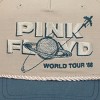 Pink Floyd Saturn Plane Gray Retro Grandpa Rope Hat - 3 of 4