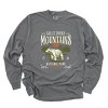 Simply Sage Market Great Smokey Mountains National Park Bear Garment Dyed Long Sleeve - 2 of 4