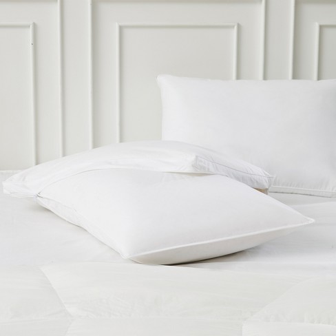 Downlite medium density 230 tc white goose chamber hotel pillow sale