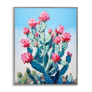 Stupell Industries Southwestern Cactus Flowers, 30" x 24" - 1 of 4