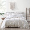 Kimbell Floral Jacquard Euro Sham- Villa Lugano by Levtex Home - 3 of 3