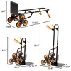 NAYSAYE Lightweight Folding Dolly Portable Design for Easy Travel and Home Use, Black, 23.4"*15.9"*35.8" - 3 of 4