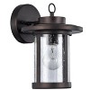Chloe Lighting Vaxcel Transitional 1 Light Rubbed Bronze Outdoor Wall Sconce 10" Height - 4 of 4