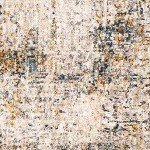 mustard, medium gray, light blue, navy