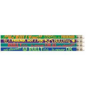 Musgrave Pencil Company Musgrave No Bullying Motivational Pencils Pack of 12 (MUS2508D) - 1 of 1
