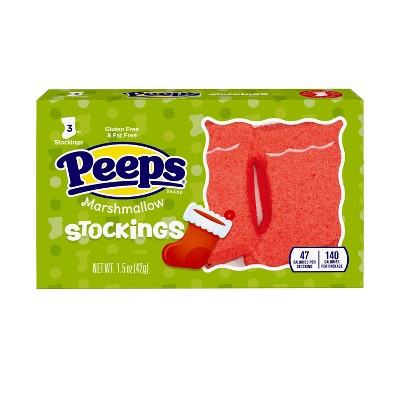 Peeps Christmas Stockings - 1.5oz/3ct