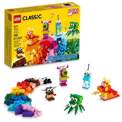 LEGO Classic Creative Monsters 11017 Building Kit with 5 Toys