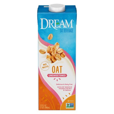 Dream Oat Non-Dairy Beverage Unsweetened 32oz