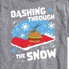 Men's - SpongeBob SquarePants - Dashing Through The Snow Plankton Christmas Short Sleeve Graphic T-Shirt - image 2 of 4