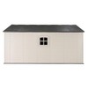 Lifetime 8' x 15' Outdoor Storage Shed Desert Sand: HDPE Construction, UV Protected, 10-Year Warranty - 2 of 4