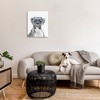 Stupell Industries Hipster Boxer Dog Canvas Art, 24" x 30" - 3 of 4