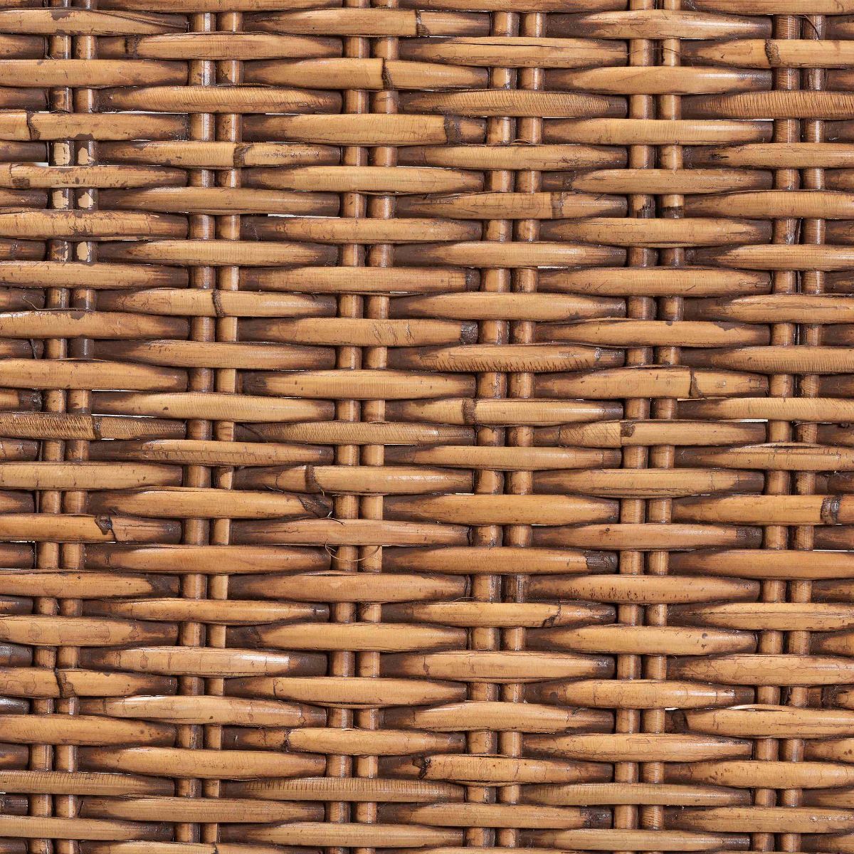 Neola Natural Rattan Dining Chair Set Brown - bali & pari: Handcrafted, No Assembly Required - thumbnail 8
