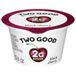Two Good Low Fat Lower Sugar Cherry Greek Yogurt - 5.3oz Cup