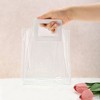 Unique Bargains Square Clear Gift Bag 1 Pc - 4 of 4