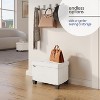 StorageBud Storage Ottoman for Bedroom End of Bed, Fabric Storage Bench, Large Storage Ottoman Bench, Entryway Bench with Storage - 3 of 4