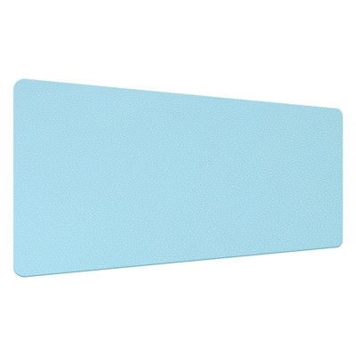 Unique Bargains PU Leather Dual Side Waterproof Mouse Pad Desk Protector 1 Pc