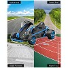 24V Go Kart for Kids 8-12 Years, 300W*2 Extra Powerful Motors, 8.1MPH High Speed Drifting with Music,Max Load 175Lbs Outdoor Ride On Toy for Teens - 3 of 4