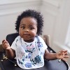 aden + anais Essentials 3pk Muslin Snap Bib - Flowers Bloom - 3 of 4