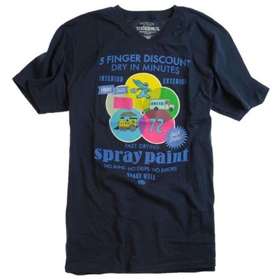 Ecko Unltd. Mens Racking Cans Tv-neck Graphic T-Shirt