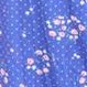 royal blue dot floral