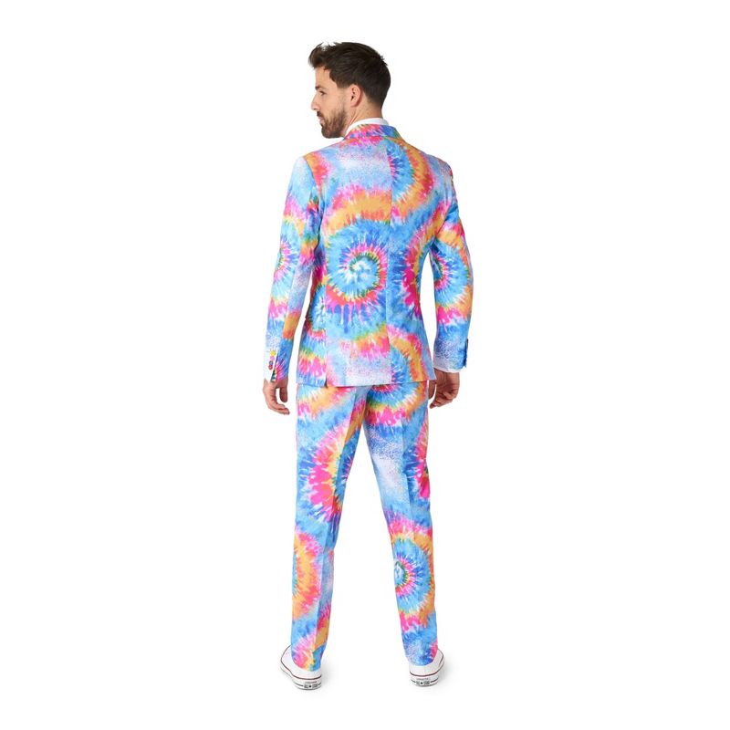 OppoSuits Men's Suit - Mr. Tie Dye - Multicolor, 2 of 8