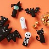 5ct Halloween Felt Finger Puppets - Spritz™: Felted Party Favors, Black Cats & Bats, Ghosts & Ghouls, Ages 3+ - 2 of 3