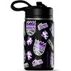 NBA Sacramento Kings 14oz Kids Stainless Steel Water Bottle With Straw Lid and Flexible Handle - 2 of 4