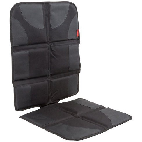 Lusso Gear Car Seat Protector Padded Durable Waterproof Faux Leather Universal Fit Black